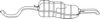 AKS DASIS 1J5253609L End Silencer